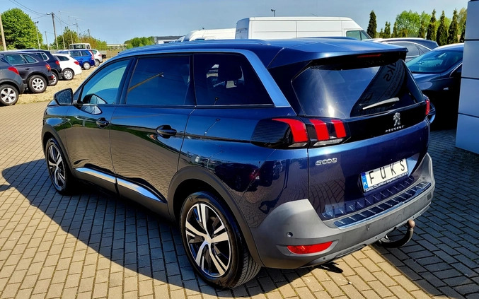 Peugeot 5008 cena 69999 przebieg: 134000, rok produkcji 2019 z Świętochłowice małe 631